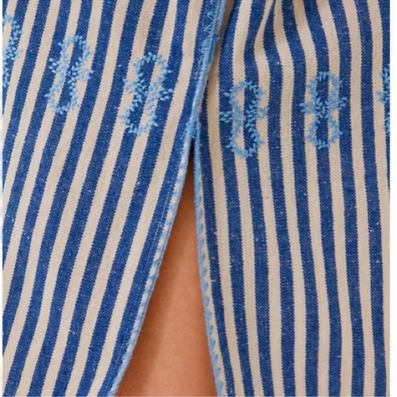 Blue Stripe Mini Sullivan Embroidered Caftan
TUCKERNUCK Size‎ XL - Picture 6 of 9